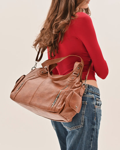 It girl city bag - Camel