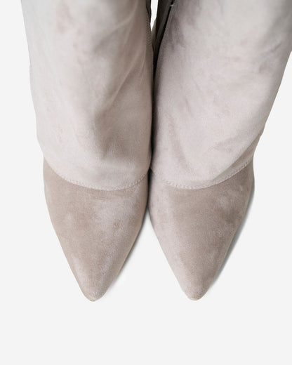 Lavista Suede knee high boots - Taupe